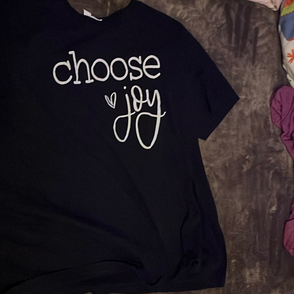 Choose joy, extra large T-shirt